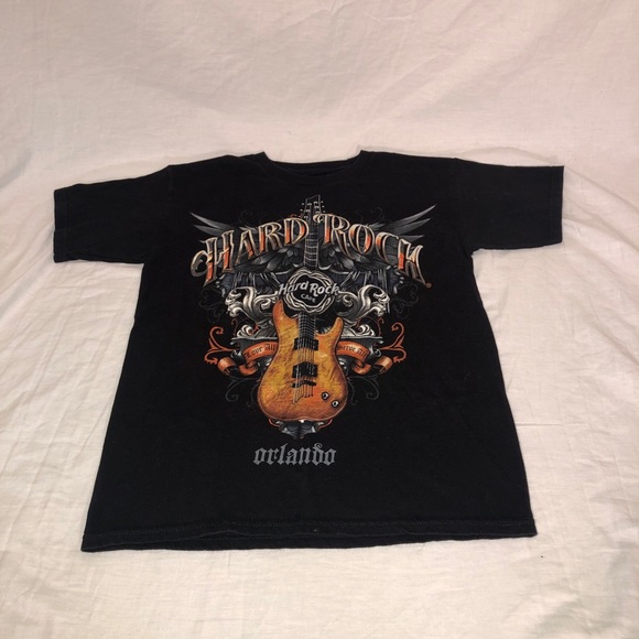 Hard Rock Cafe Other - Men's Hard Rock Cafe Orlando Graphic Short Sleeve T-Shirt Size Small Black